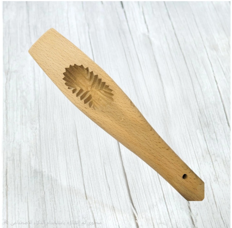 قالي معمول خشب زان وسط 