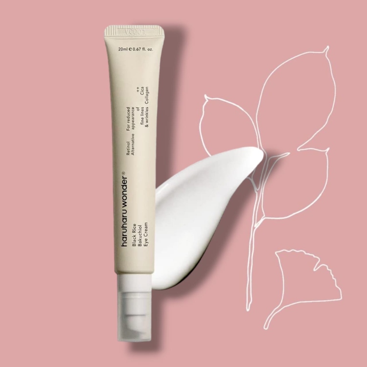 كريم الارز الاسود للعيون Haruharu Black Rice Bakuchiol Eye Cream