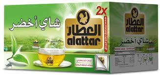 العطار شاي اخضر سادة