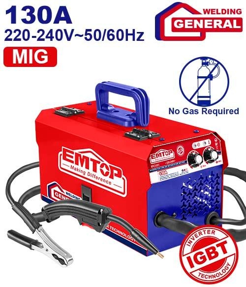 ماكنه لحام ميج  130A بدون غاز    EFC1351