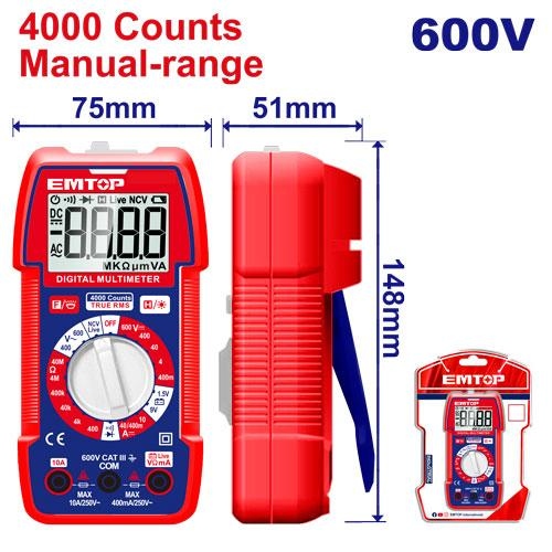 ساعه قياس ملتي ميتر جديدEDMR536002     600V
