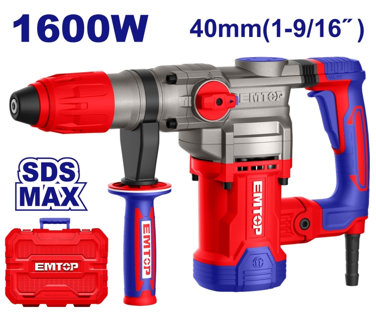 درل همر كهرباء ERHRM1608     1600W (40MM)  SDS MAX 10 J 