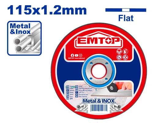 فيبر قص ستانلس  EACD121151      4.5 "" × 1.2   