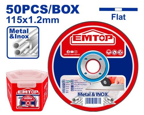 فيبر قص ستانلس  4.5 "" × 1.2  50 حبه في البكيت  EACD211550   