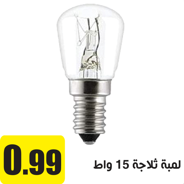 لمبة ثلاجة سن 17