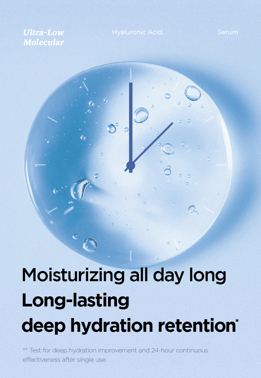 Isntree, Ultra-Low Molecular Hyaluronic Acid Serum