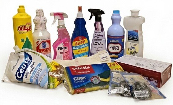 عرض مجموعة التنظيف