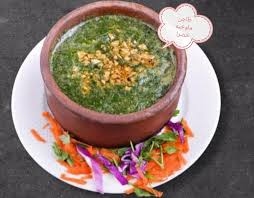 مكونات طبخة الملوخية الناعمة يالدجاج مع الرز الابيض