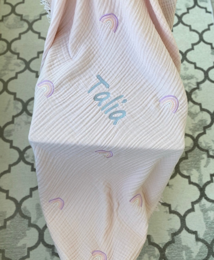 Kids Embroidered Blankets