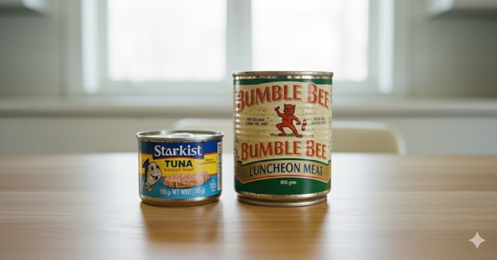 لحوم و اسماك معلبة