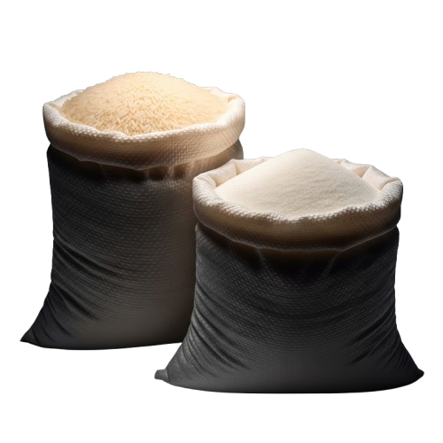 أرز و سكر و ملح