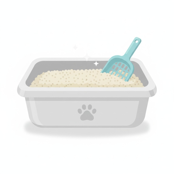 رمل القطط والملحقات