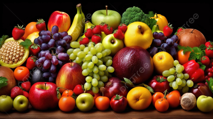 خضروات وفواكه طازج